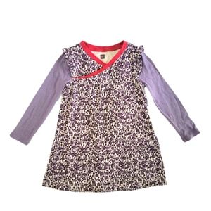 TEA Collection Adache Wrap Neck Dress